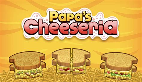 papa games poki|PAPA'S CHEESERIA .